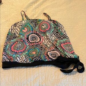 Venus Colorful Patterned Tank Top